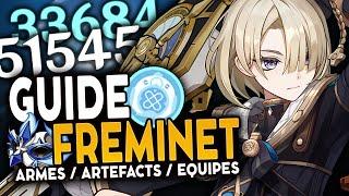 4⭐ UNIQUE ! Guide FREMINET Artéfacts, Teams & Armes ! | Genshin Impact