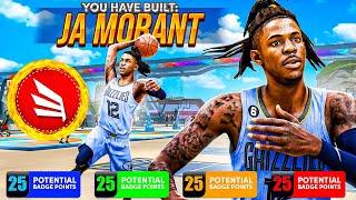 *NEW* JA MORANT BUILD "INSIDE OUT SHOT CREATOR" WILL BREAK NBA 2K23! CONTACT DUNKS + FACE CREATION