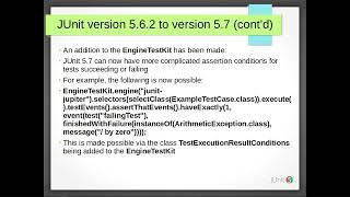 GRG-001 JUnit as a Habit: Addenda 1. JUnit 5.6.2 to JUnit 5.7.