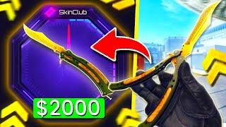 WE WIN EXPENSIVE BUTTERFLY ON SKINCLUB ?! (Skinclub Promo Code 2025 & Skinclub Case Opening 2025)