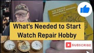 Basic Tools of Watch Repair as a Hobby