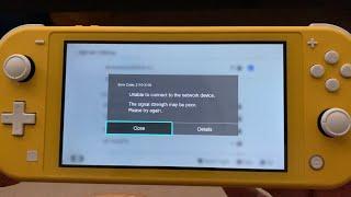 My Nintendo Switch Lite (Error Code: 2110-2100) How I Fix It