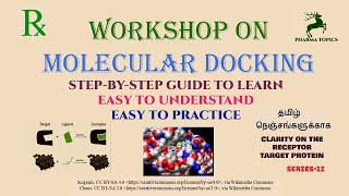 Workshop on Molecular docking - Understand the receptor or target protein - Series-2-Tamil