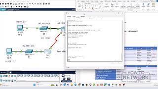 CompTIA Network+ Lab  - IPSEC Site to Site VPN tunnel