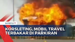 Mobil Travel Jurusan Subang-Bekasi Tiba-TibaTerbakar, Begini Kronologinya!