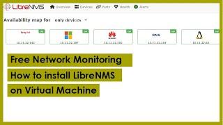 How to use a virtual machine as a network monitoring system