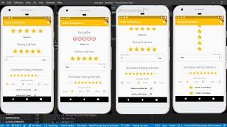 Flutter Rating Bar App | Smooth Star Rating Bar App