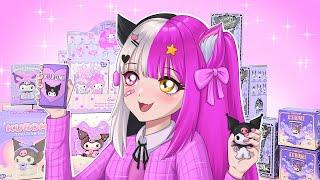 VTUBER OPENS Huge KUROMI SANRIO BLIND BOXES Haul 