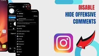 Disable Hide Offensive Comments On Instagram Lite. |Technologyglance