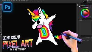 Como Crear Pixel Art en Photoshop