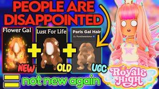 People Are DISAPPOINTED In Roblox Royale High's NEWEST Hair Update AGAIN & This is Why (My Thoughts)
