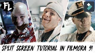 Wondershare Filmora9 Split Screen Tutorial! | Film Learnin