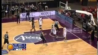 Janis Berzins (VEF Riga) made two brilliant assists against Khimki Moscow 22.03.2015.