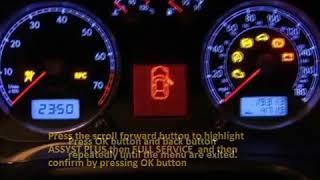 FORD B MAX  2012 10 How to reset service light indicator