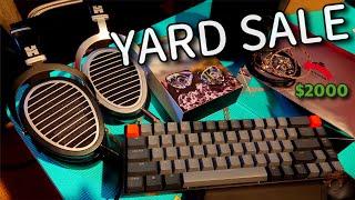 Z Reviews || YARD SALE August  (HiFiMan, Letshuoer, Keychron, Hiby)