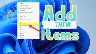 How to add Copy to Folder and Move to Folder options to Windows 11 context menu