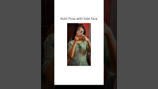 Pose for kurti with hide face for girls #shorts #howtopose  #kurtipose #poseforgirls