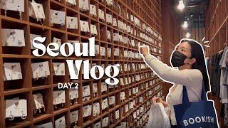 Seoul Vlog pt.2 | shopping in hongdae, dinner w/friend in gangnam