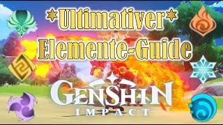 GUIDE!!! Elemente & Elemente-Reaktionen :D Was triggert welche Effekte? | Genshin Impact [deutsch]