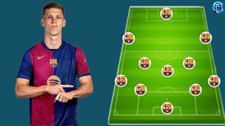 Barcelona Potential Lineup With Summer Transfers 2024 Feat Dani Olmo