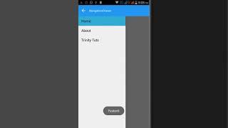 Android Navigation Drawer with material arrow - trinity tuts