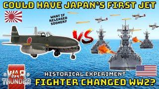 JAPAN’S FIRST JET FIGHTER VS USA PACIFIC COMBAT - Could It Have Changed History If Released Sooner?