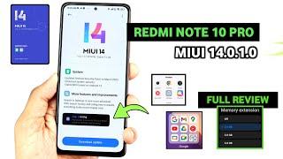 Redmi Note 10 Pro MIUI 14.0.1.0 Android 13 Update Full Review | Redmi Note 10 Pro New Update