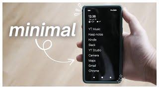 My Minimalist Android Setup To Reduce Screentime
