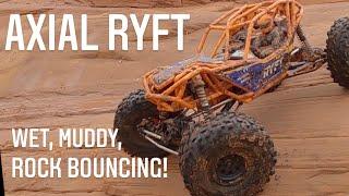 Axial Ryft Rock Bouncing in the Mud!