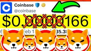 SHIBA INU: COINBASE CEO ACCIDENTALLY LEAKS SHIBA INU PRICE 2025! (WHAT?) - SHIBA INU COIN NEWS TODAY