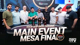 $1.200 MAIN EVENT - MESA FINAL - KSOP GGPoker Panamá