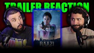 RAAZI TRAILER REACTION!