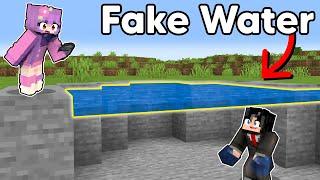 I Pranked my CRUSH using FAKE WATER in Minecraft! (Tagalog)