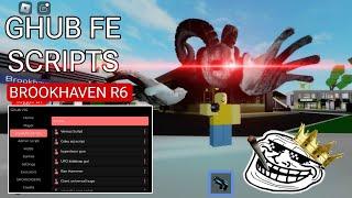 Script Brookhaven R6 Ghub V15 FE Versus V14 Gui |Hydrogen,fluxus,Arceus x Mobile