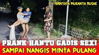 PRANK KUNTILANAK TERBARU | SAMPAI NANGIS MINTA PULANG | FUNNIEST GHOST PRANK