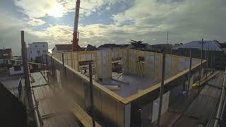 Self Build Timber Frame Time Lapse - Solo Timber Frame