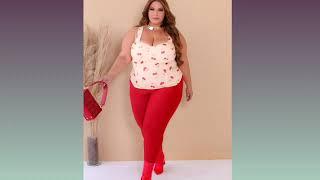 BODYSUIT OUTFIT BEAUTIFUL MARISA DRESSTRY ON HAUL&IDEAS FOR YOU,Fashion Curvy Model,Model Plus Size