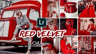 CHU mini | RED VELVET Lightroom Preset | Lightroom Mobile Presets Free DNG |