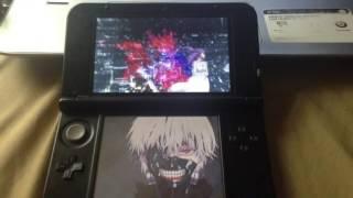 Tokyo Ghoul custom boot animation for 3ds