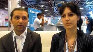 Afnan Ullah Khan, CEO, Telsec Corp. at the UAE Security Expo - Gisec 2014