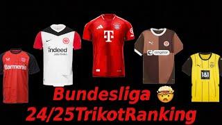 So sieht mein Bundesliga Heimtrikot Ranking 24/25 aus - Aufsteiger überrascht