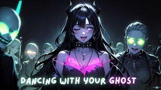 Sasha Alex Sloan - Dancing With Your Ghost | Speed+up  { nightcore ღ lyrics  }  