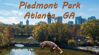 Piedmont Park, Atlanta, GA (4k drone video)