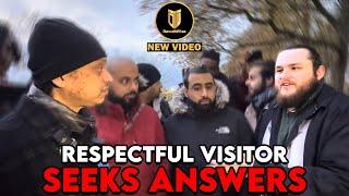 Genuine Visitor Probes Muslim With Thought-Provoking Questions | Mansur | Speakers Corner