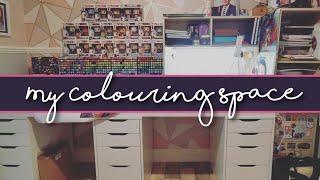 My Colouring Space - Art Room Tour