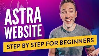 Astra Theme Wordpress Tutorial 2022 | The Easiest Way to Make a Wordpress Website