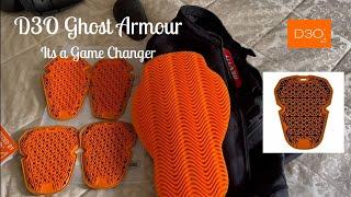 D3O Ghost Armour - Motorcycle Body Armour - Ride Safe - Its a Game Changer!