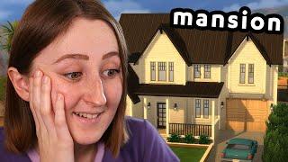 i built a mansion for my sims