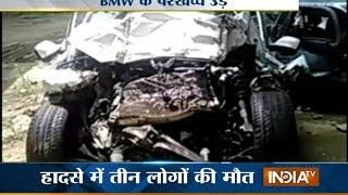 Uttar Pradesh: Major Road Accident in Mathura, 3 Killed - India TV