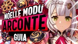 ¡CONVIERTE tu NOELLE en la VERDADERA ARCONTE GEO con esta BUILD! - Guia Noelle DPS - Genshin Impact